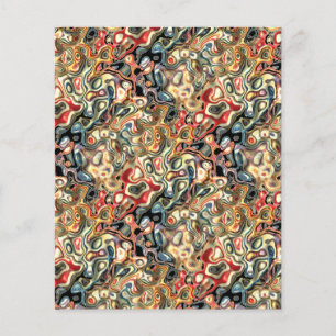 Folha de Papel de Arte Abstrata