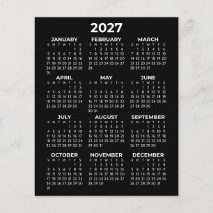 Folha de Papel de Calendário de Visualização Anual