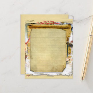 Folha de Papel de carta Patriot Americano 4.5x5.6