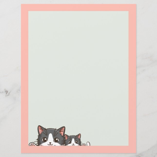 Folha de papel de duas cinzas (Frente)