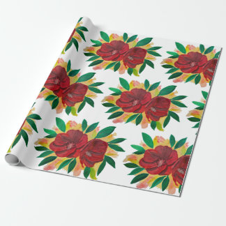 Folha de papel de embrulho de mahalo