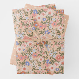Folha de papel de enrolamento do jardim secreto