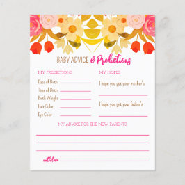 Folha de Papel de Jogo de Aconselhamento e Prediçã