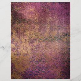 Folha de papel do livro de recortes de abstrato Pe