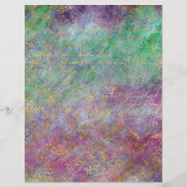 Folha de papel do livro de recortes de abstrato Pe