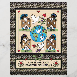 Folha de papel do Love & Protect 2_8.5"x11"_Paper
