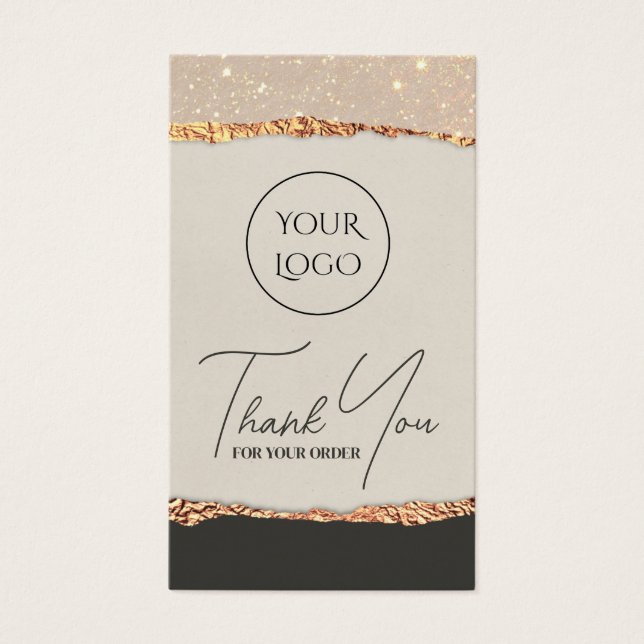 Folha de papel do shimmer preto Dourado (Frente)