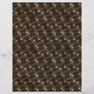 Folha de Papel Escrapbook para Deco de Arte Preta 