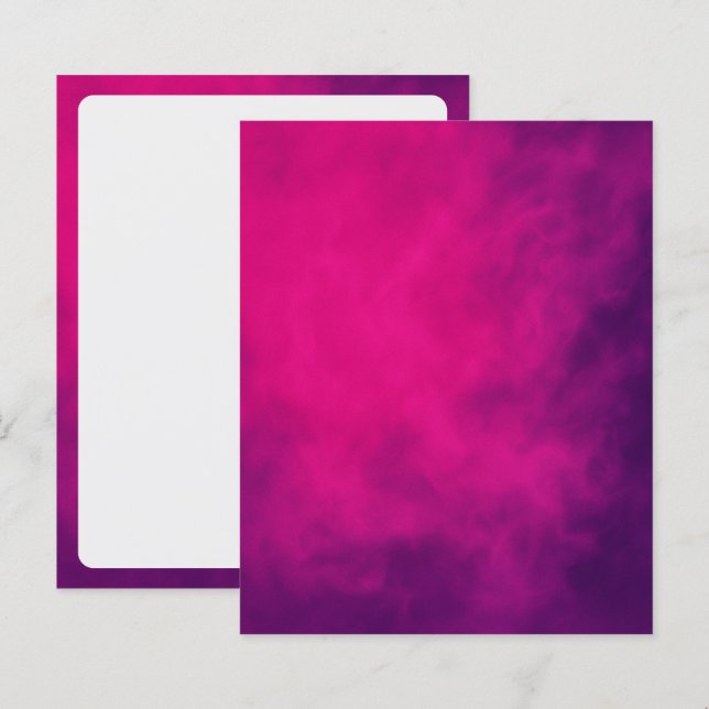 Folha de papel para eventos de fumaça de neon-rosa (Frente/Verso)