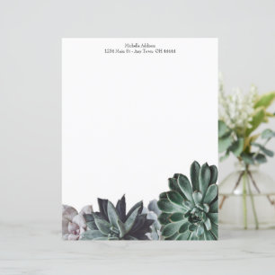 Folha de Papel Personalizada Suculta
