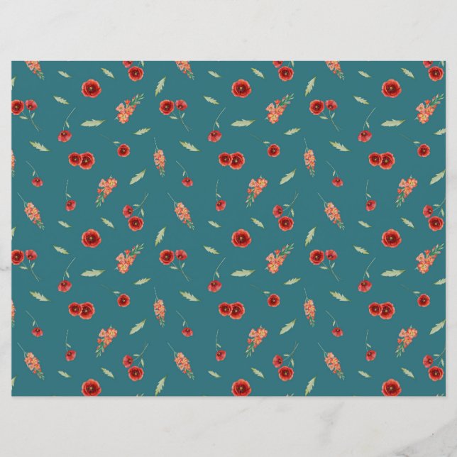 Folha de Papel Picpy Gladiolus (Frente)