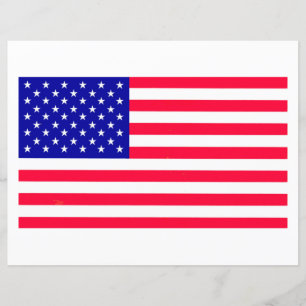 Folha de Papel Plana de Sinalizador Americano