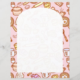 Folha de papel rosa de cozinha em branco