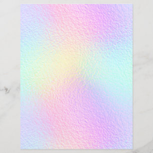 Folha de Papel Scrapbook Faux Iridescente n.o 8