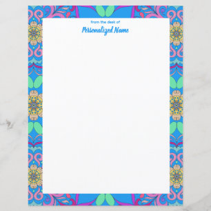Folha de Papel Sem Linhas do Frame Fiesta