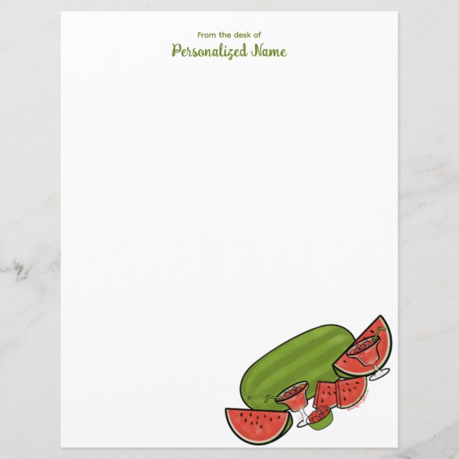 Folha de Papel Sem Linhas Vermelho Sunshine (Frente)