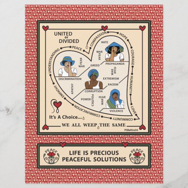 Folha De Papel Simples 8,5"x11", Unida Ou Dividida (Frente)