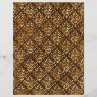 Folha de Papel Spellcaster Burgundy e Dourado