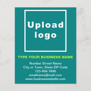 Folha de Papel Teal da Marca Comercial 