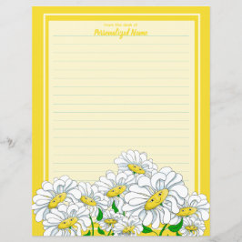 Folha de Papel Vinculado Amarelo-Amarelo para Disi