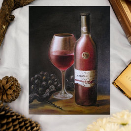 Folha de Papel Vinho Vermelho