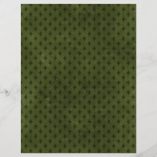 Folha de Papelão Gótico de Outono Spooky (Frente)