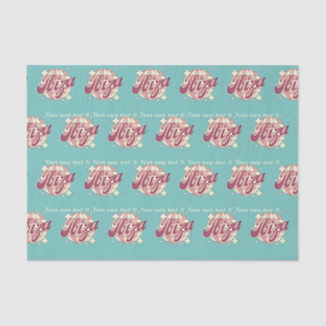 Folha de presente de Papel Tecidual que embrulha a (Frente )