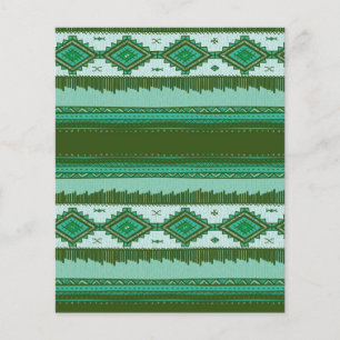 Folha de publicação nativa verde