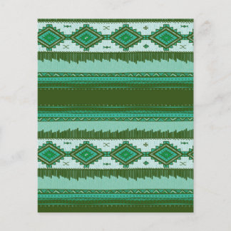 Folha de publicação nativa verde