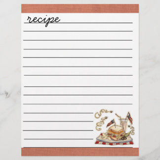 folha de receitas