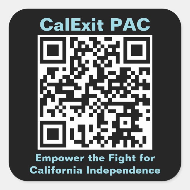 Folha de seis adesivos quadrados de 3 polegadas. (Frente)