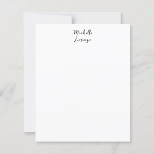 Folha de white papers simples e modernos profissio