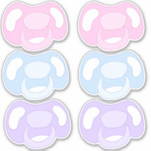 Folha do adesivo Pacificador