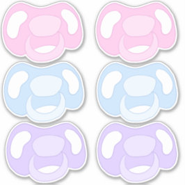 Folha do adesivo Pacificador