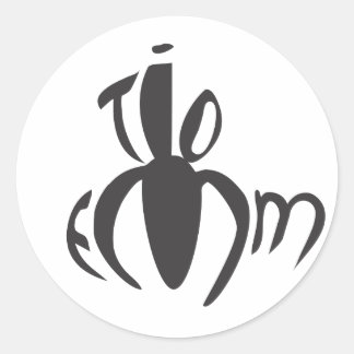 Folha do adesivo TioEmm