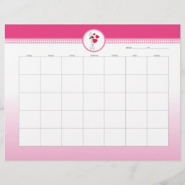 Folha do Planejador Semanal de Farinha