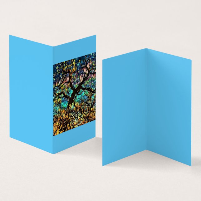 Folha dobrada, Papel: Semibrilho padrão (Interior e exterior)