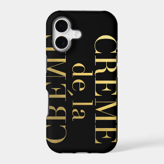 Folha Dourado Creme De La Creme Preto do falso