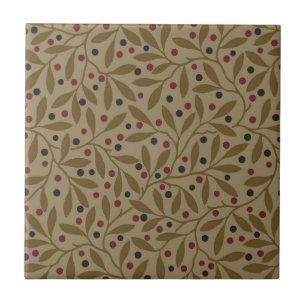Folha e Berry Patterno deixa Trabalho de arte Nouv