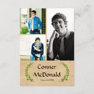 Folha Formal - Anúncio de Graduação 3x5