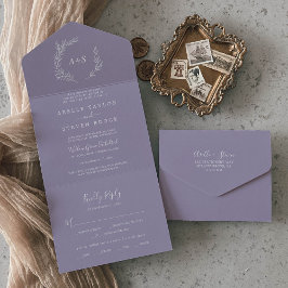 Folha mínima | Casamento de Lavanda