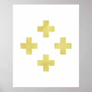 Folha minimalista moderna do impressão transversa