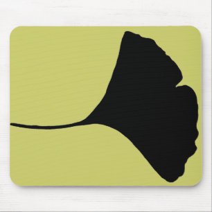 Folha Mousepad de Ginko