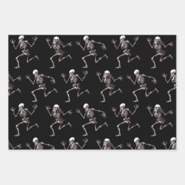 Folha plana de papel para ondulação de ossos dança