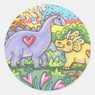 Folha PRÉ-HISTÓRICA das ETIQUETAS dos DINOSSAURO