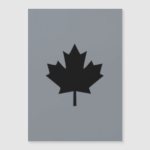 Folha Preta Canadense Decorada
