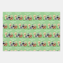 Folha Verde de Aniversário do Zoo Personalizado