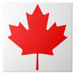 Folha vermelha do canadense Flag