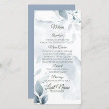 Folhagem Azul Elegante