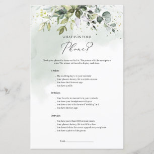 Folhagem Boho Greenery O que há no seu jogo de tel